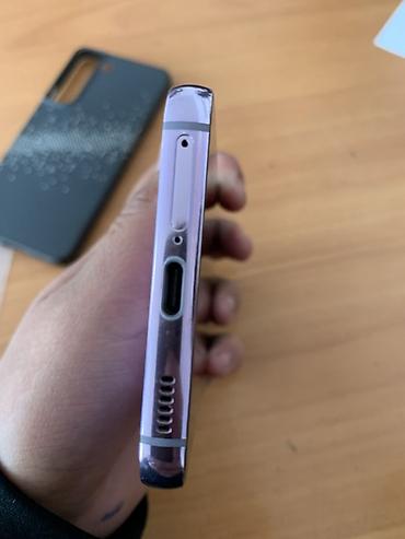 Уюлдук телефондор жана аксессуарлар: Samsung Galaxy S22, Колдонулган, 256 ГБ, түсү - Кызгылт көк, 1 SIM — 2