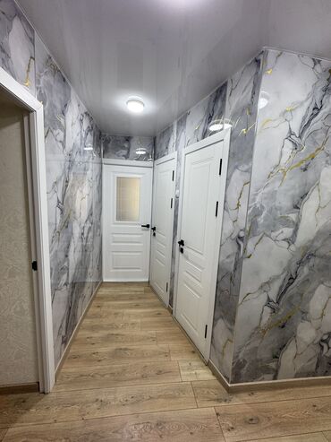 квартира сатылат оштон: 2 комнаты, 43 м², 104 серия, 2 этаж, Евроремонт