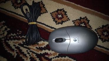 компьютерные мыши logicfox: Компьютерная мышка бренд logitech. серый цвет. исправная и рабочая — 1