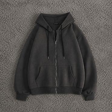 Личные вещи: Утеплённая кофта на молнии 🧥 • Свободный оверсайз-крой • Тёплая — 3