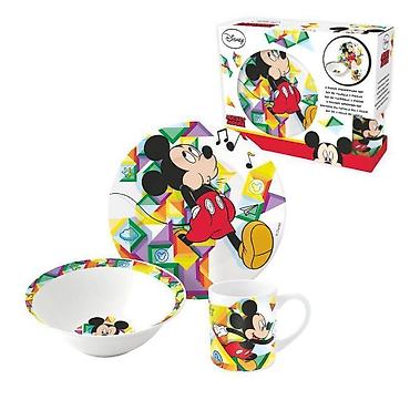 metalac leskovac: Keramički set za užinu Mickey Mouse – 3 dela Šifra proizvoda — 1