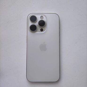 redmi note 4x 4pda: IPhone 15 Pro, Колдонулган, 128 ГБ, White Titanium, Заряддоочу түзүлүш, Каптама, Куту, 90 %