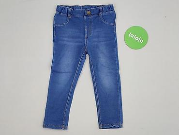 deezee torebki: Spodnie jeansowe, H&M, 2-3 lat, 92/98, stan - Bardzo dobry — 2