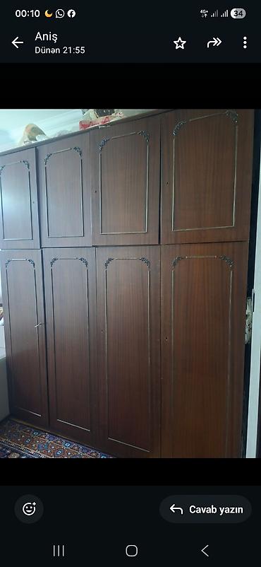 dekor ref: Ünvan: 9cu mkr.Nomre:0555962170. qarderob/dolab - Klassik dizaynlı — 1