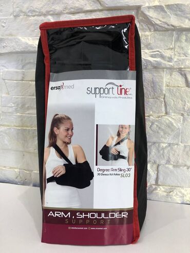 повязки спортивные: Бандаж для плеча с отводящей подушкой на 30° - Support Line SL-03