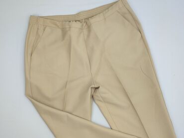 eleganckie spodnie dresowe damskie allegro: Material trousers for women