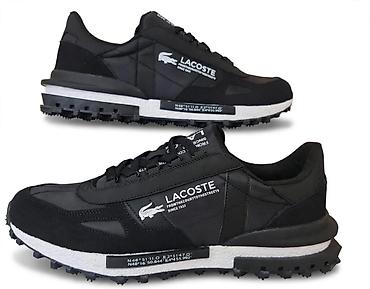 Lacoste muške patike – crne trail/sneakers - Model sa robusnim đonom