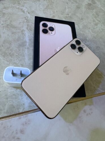 Apple iPhone: IPhone 11 Pro, 64 GB, Matte Gold, Barmaq izi, Face ID