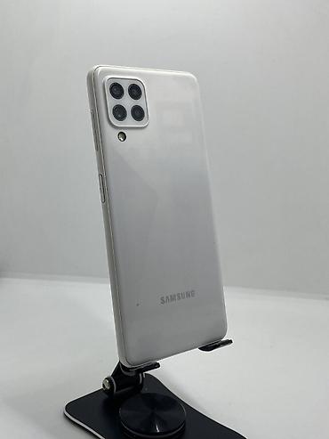 Samsung Galaxy A22 5G, Б/у, 64 ГБ, цвет - Белый, 2 SIM