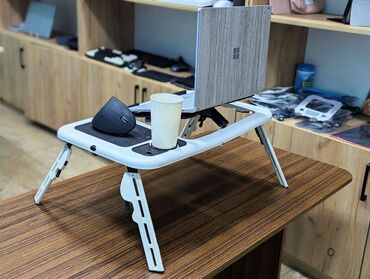 Подставки для ноутбуков: Складной столик с ВЕНТИЛЯТОРОМ для ноутбука, рисования или другого at lalafo.kg — 3 Подставки для ноутбуков: Складной столик с ВЕНТИЛЯТОРОМ для ноутбука, рисования или другого — 3