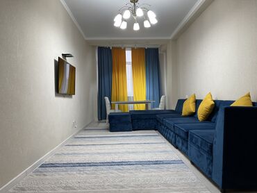 3 ком кв в бишкеке в Кыргызстан | Долгосрочная аренда квартир: 3 комнаты, 117 м², Элитка, 4 этаж, Свежий ремонт, Газовое отопление, Электрическое отопление
