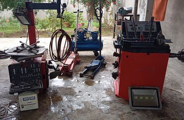 Avtoservis avadanlıqları: Təkər və şin servisi üçün avadanlıq komplekti təkər sökən balası