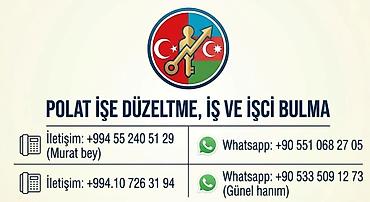 bagcada tibb bacisinin isi: Xidmət: Polat İşə Düzəltmə – iş və işçi tapmaq üzrə peşəkar — 1