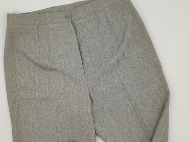 костюми жіночі класичні: Material trousers for women, size XL (EU 42)