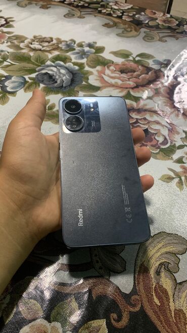 mobil modem: Redmi 13C, 256 GB, rəng - Mavi, Sensor, Barmaq izi, İki sim kartlı