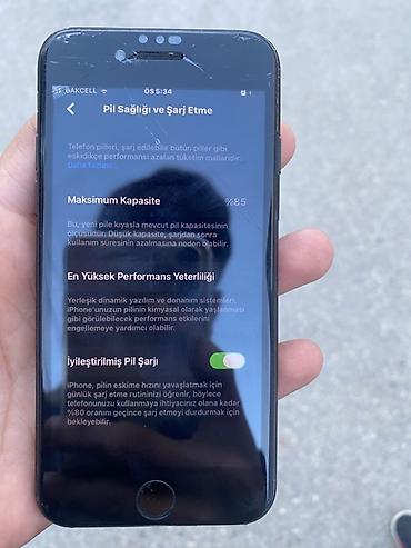 ev telefonsuz internet cekdirmek: IPhone SE 2022, 64 GB, Qara, Qırıq — 3