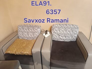 xan cinarı: İşlənmiş, 2 kreslo