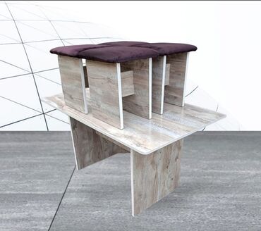берекет мебель: Комплект стол и стулья Кухонный, Новый