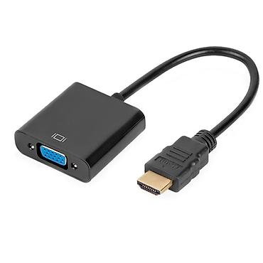 адаптер vga: Переходник vga-hdmi порезан с верхней стороны, так как не входил в — 1