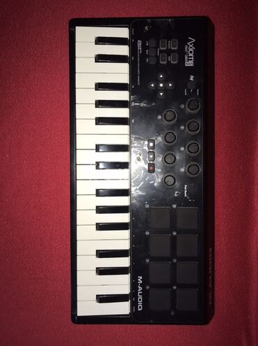 Студийные микрофоны: Продаю студийный комплект : Midi клавиатура m-audio axiom air mini — 16