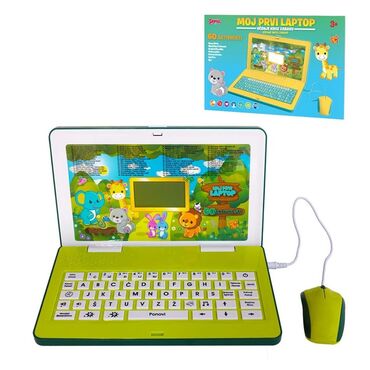 vozići za decu: Dečiji laptop "Moj prvi laptop" je edukativna igračka koja pomaže deci