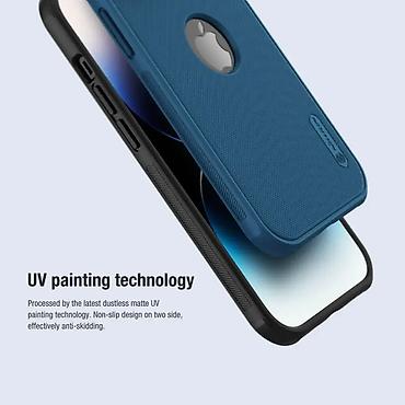 kozmeticka lupa: Maska Nillkin Scrub Pro za iPhone 15 6.1 (sa otvorom za logo) crna. Uz — 7