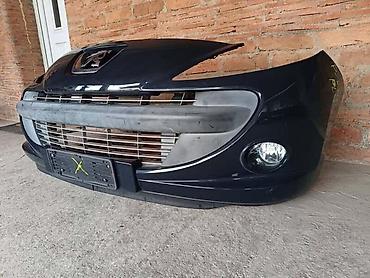 kuka golf 2: PREDNJI BRANIK PLAVO-CRNI ZA PEUGEOT 206 PLUS OD 2009. DO 2012. GOD — 1