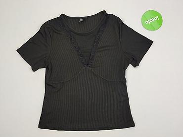 azurowy: Shein, T-shirt damski, rozmiar L — 2