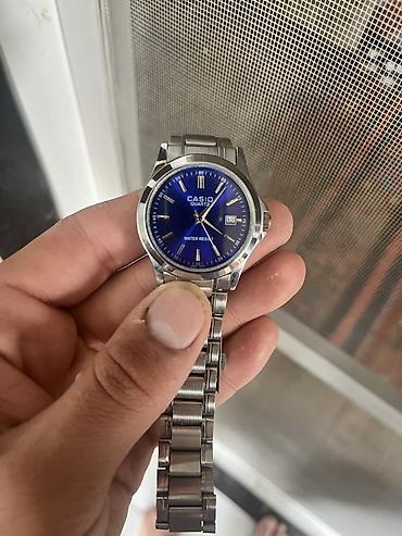 kohnə sifer: Yeni, Qol saatı, Casio, rəng - Mavi — 1