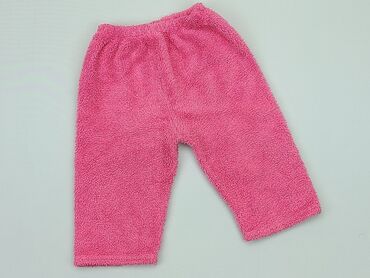 spodnie dresowe rozowe: Spodnie dresowe, 3-6 m, stan - Dobry