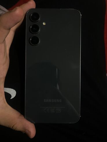 samsung 8: Samsung Galaxy S23 FE, 128 ГБ, цвет - Серый, Отпечаток пальца, Face ID