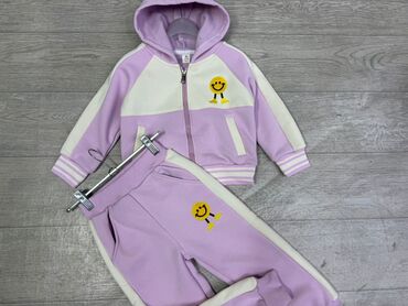 комбинезоны детские зимние: Комплект, түсү - Кызгылт көк
