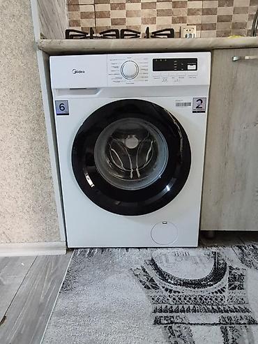 midea: Midea önyükləməli paltaryuyan maşın - Yük tutumu: 6 kq (korpus — 4