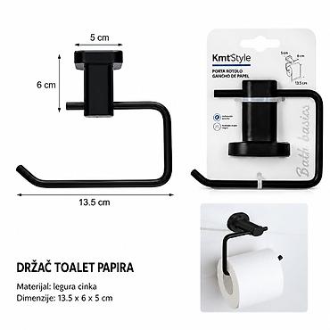 KMT Crni držač za papirne ubruse 3213872 - Brend: Kmt Style - Tip
