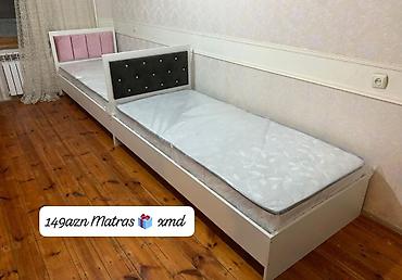 Çarpayılar: Tək nəfərlik çarpayı dəsti - Ölçü: standart tək nəfərlik (təxmini — 14