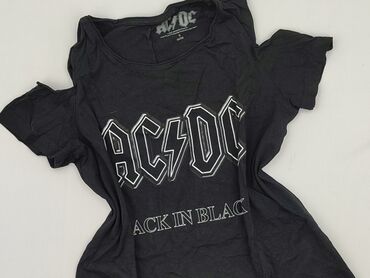 calvin klein performance t shirty: AC/DC, T-shirt damski, rozmiar S