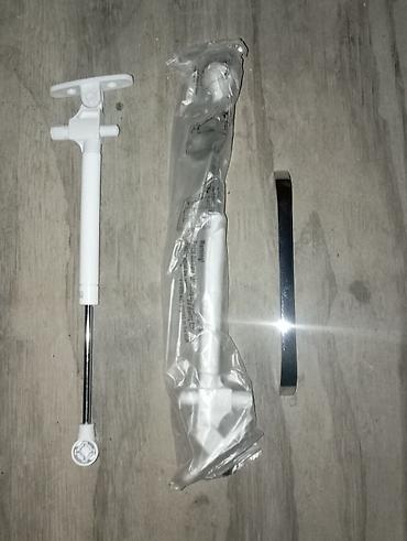 ruçkalar: Mebel qapağı üçün qazlı amortizator (lift-stay) dəsti - Üst və alt — 1