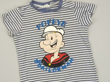 biała letnia sukienka z koronką: T-shirt, H&M, 1.5-2 years, 86-92 cm, condition - Very good