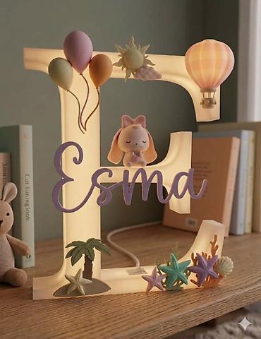 свет: НОВИНКА!✨ Именной ночник-буква ✨ Стильный светильник с именем — — 9