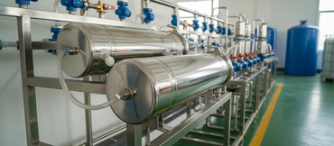 generator temiri: Paslanmayan poladdan (inox) korpuslu sənaye tipli maye filtrləri -