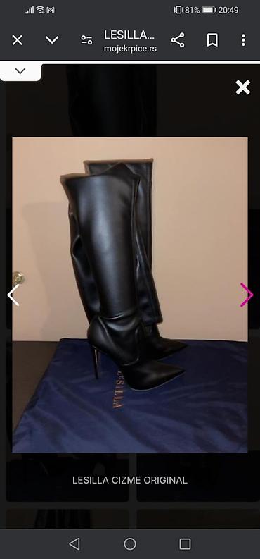 carapa cizma: Le Silla ženske čizme preko kolena - Model: klasične čizme do butina — 3