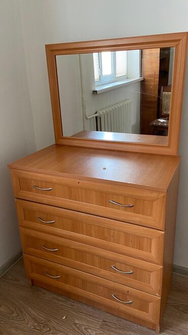 Комоды для одежды: Комод для одежды, С зеркалом, ЛДСП — 3