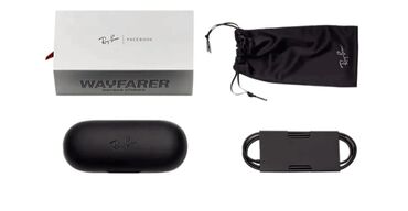 сумка дорожная: Original Ray-Ban Stories Wayfarer RW4002 Sunglasses Умные очки Рэй-бэн