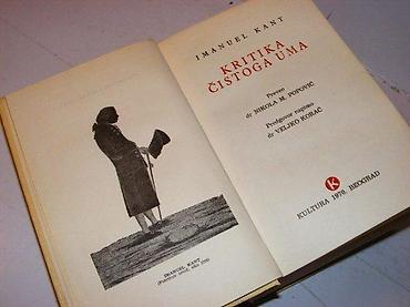 Knjige: Kritika čistoga uma – Imanuel KantKULTURA 1970 BEOGRADtvrd povezstrana — 2