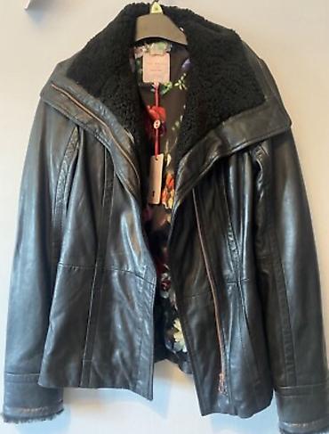 Kurtkalar: Dəri kurtka, Ted Baker, XS, S — 2