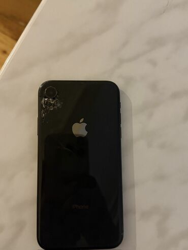 Samsung: IPhone Xr, 64 GB, Qara, Qırıq