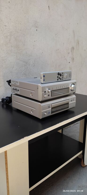 Musiqi mərkəzləri: Orginal DENON DRA-F101 & DENON DCD-F101 profisonal uslitel və sd — 6