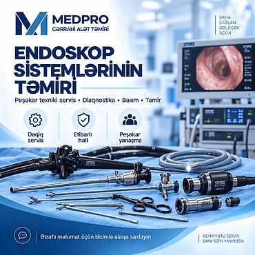 mexaniki tonometr: Endoskop sistemləriniz üçün peşəkar texniki servis və təmir xidməti. 🔧 — 1