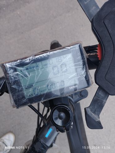 yarış velosipedi: İşlənmiş Elektrik velosipedi 29", sürətlərin sayı: 11, 750 < Vt, Ünvandan götürmə, Ödənişli çatdırılma