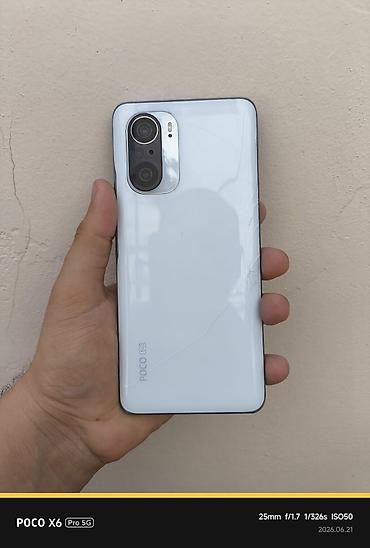 bəyansız iphone: Poco F3, 256 GB, rəng - Gümüşü, Sensor — 5
